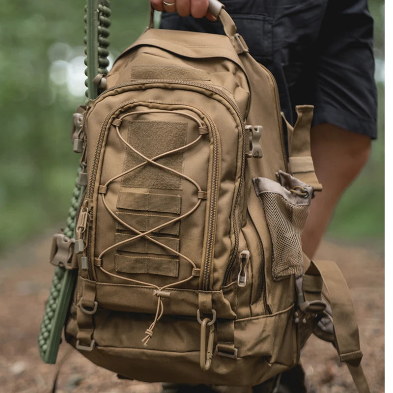 LQARMY Large Capacity Tactical Backpack For Outdoor Hiking Travel