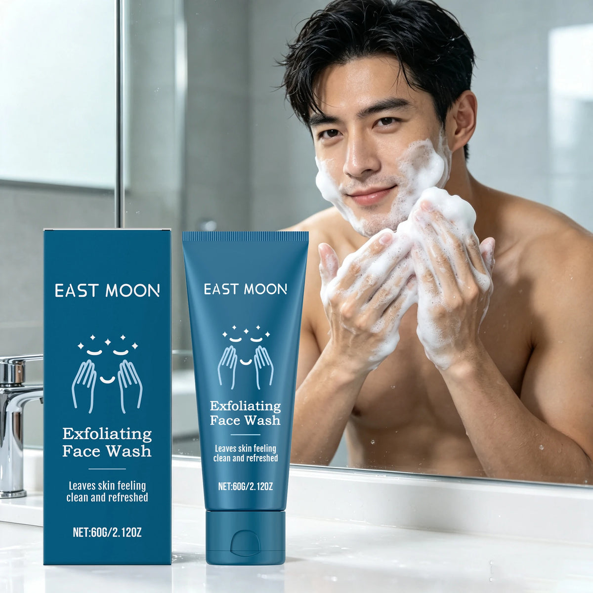 Refreshing Mint Face Cleanser For Pore Care And Smooth Skin
