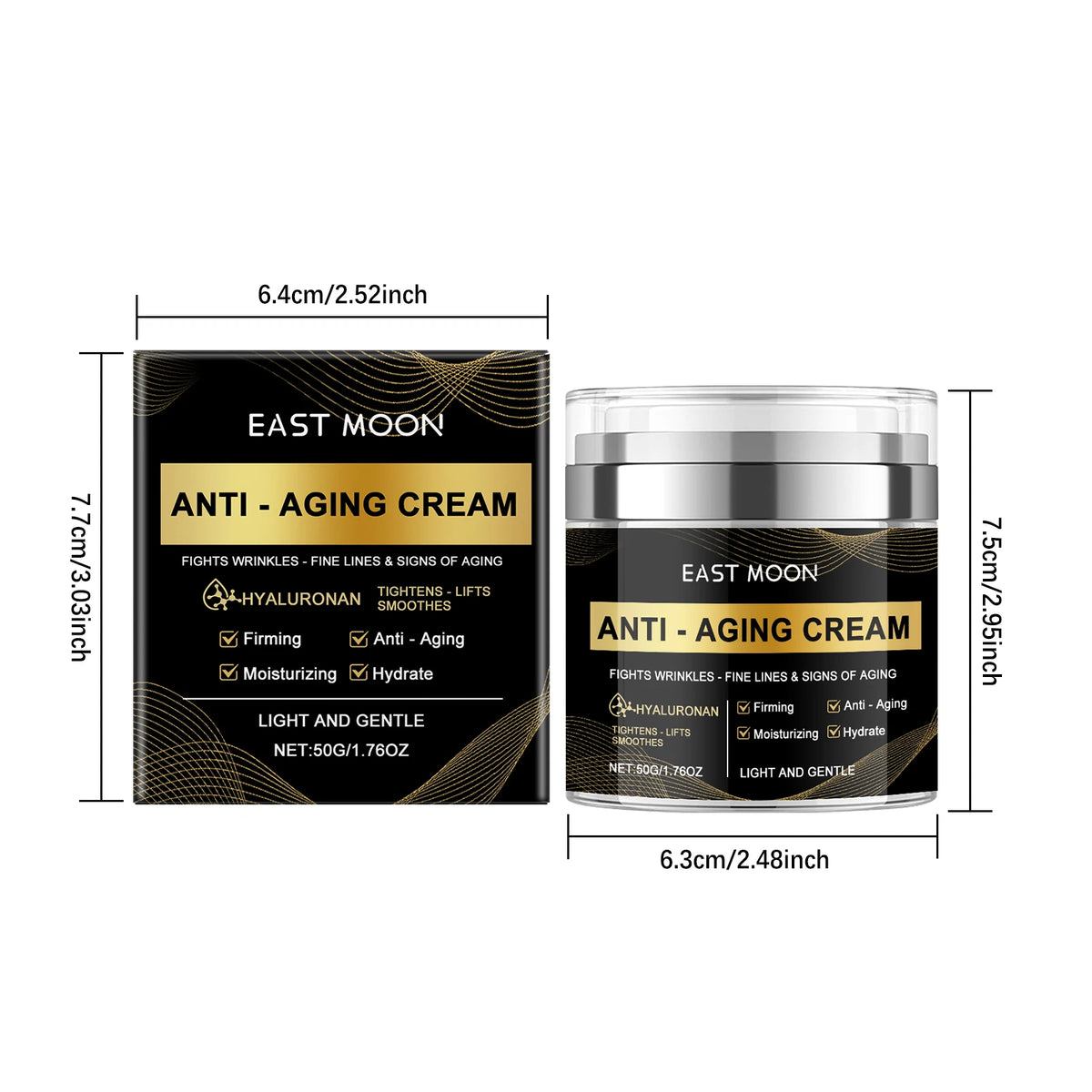 Men Deep Moisturizing Facial Cream For Firming And Hydrating Skin
