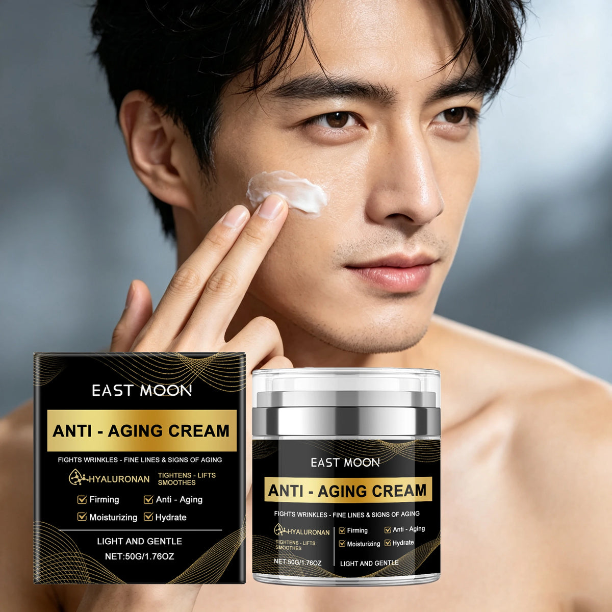 Men Deep Moisturizing Facial Cream For Firming And Hydrating Skin