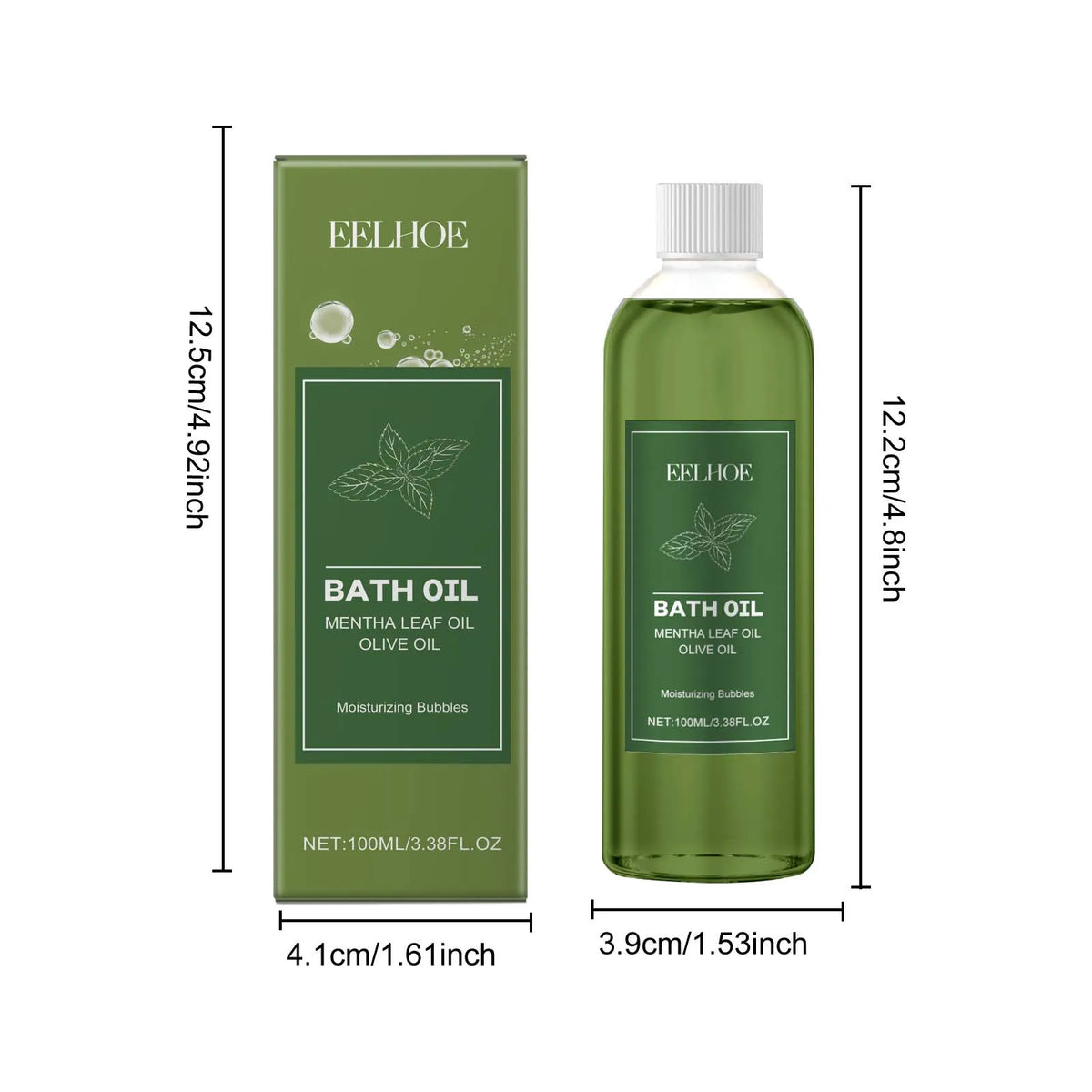 Eelhoe Essential Oil For Bubble Bath Moisturizing Cleansing Skincare Formula