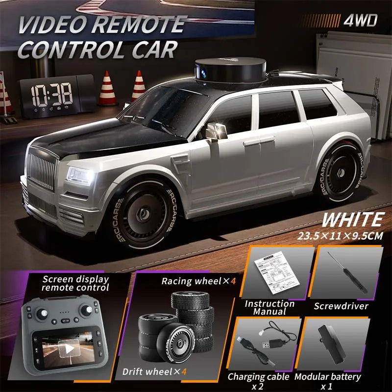 4WD RC Drift Car HD Camera Remote Control Racing Vehicle