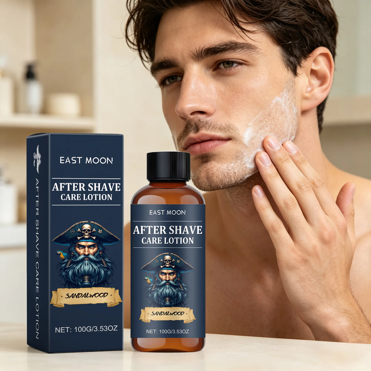 East Moon Soothing After Shave Face Cream For Nourished And Revitalized Skin