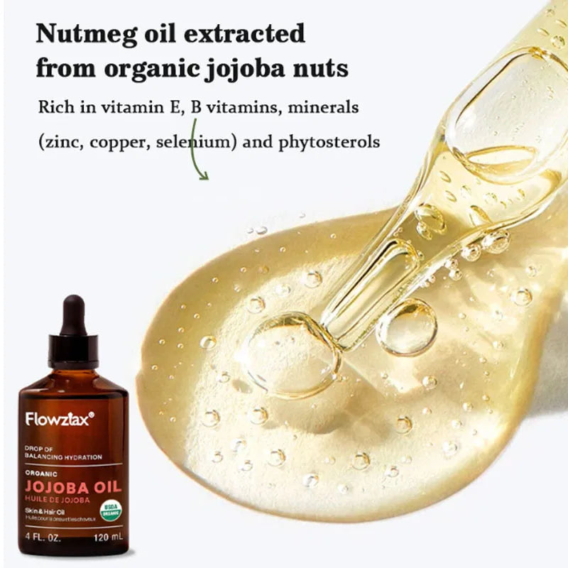 Premium Jojoba Oil For Skin Hydration And Hair Nourishment