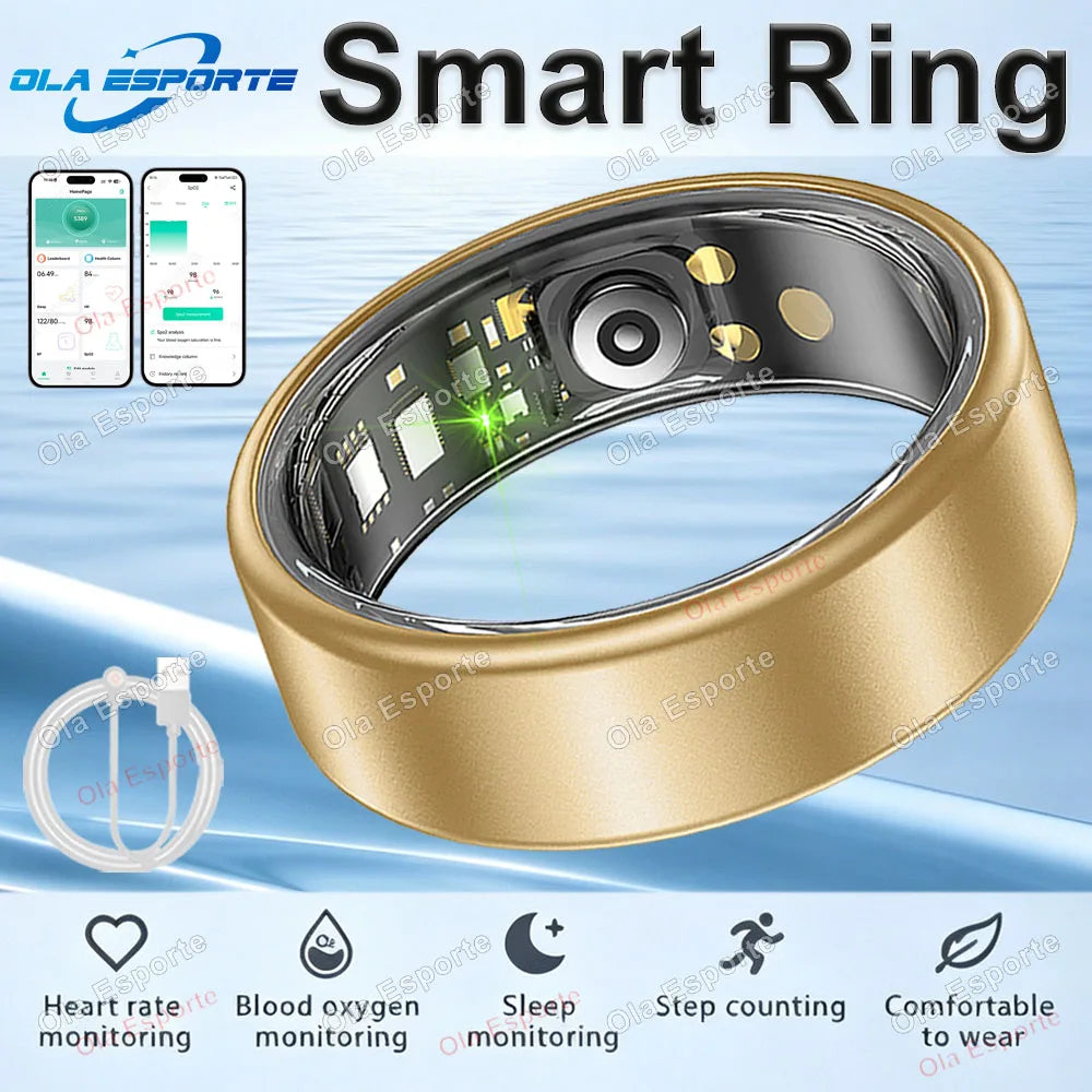 Ola Esporte Smart Ring Blood Pressure Heart Rate Monitor