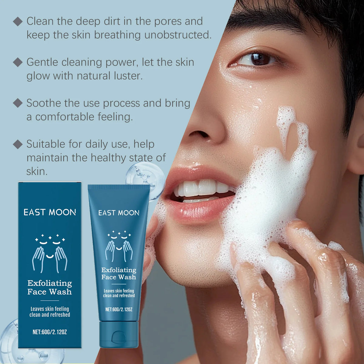 Refreshing Mint Face Cleanser For Pore Care And Smooth Skin