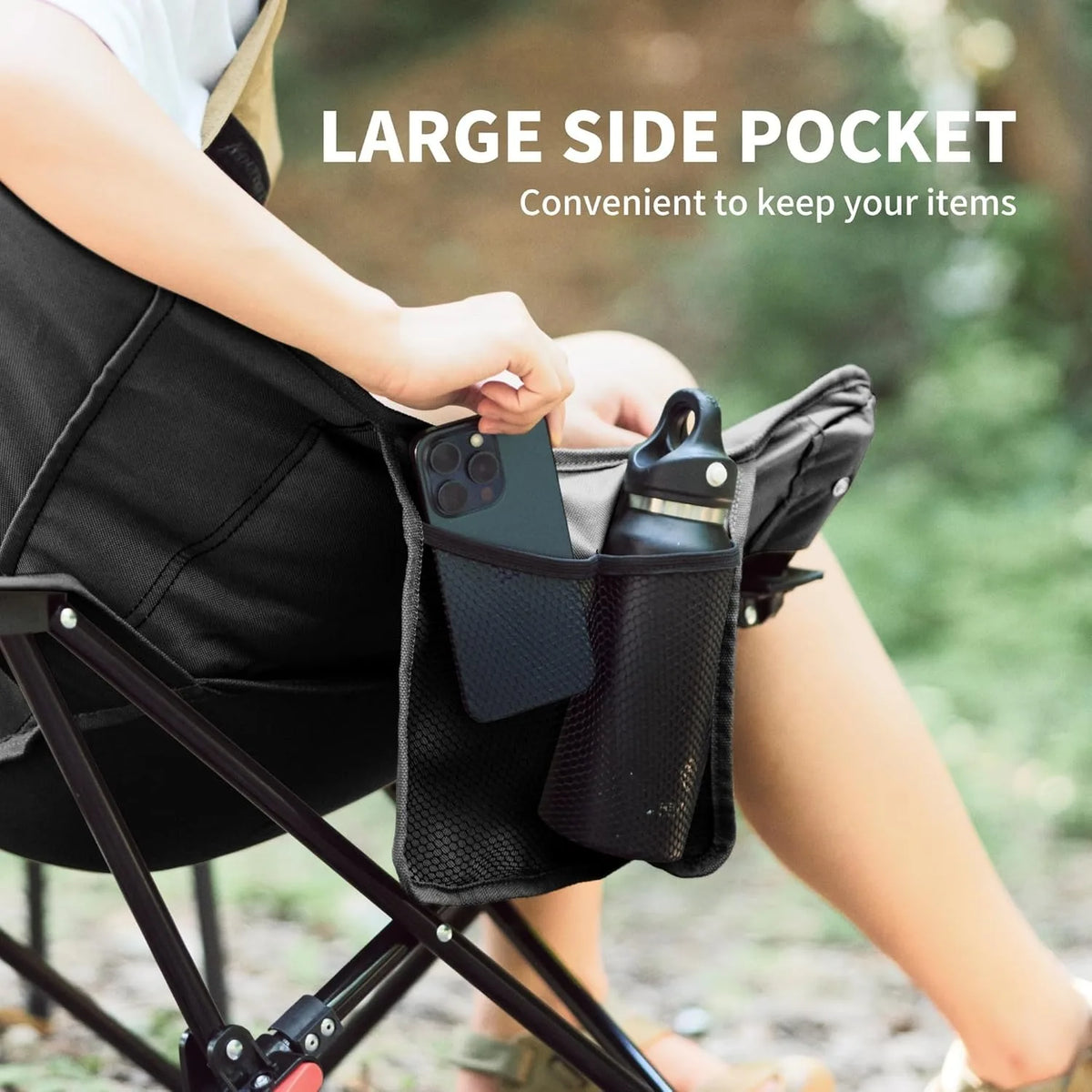 Naturehike Adjustable Outdoor Folding Camping Moon Chair Portable