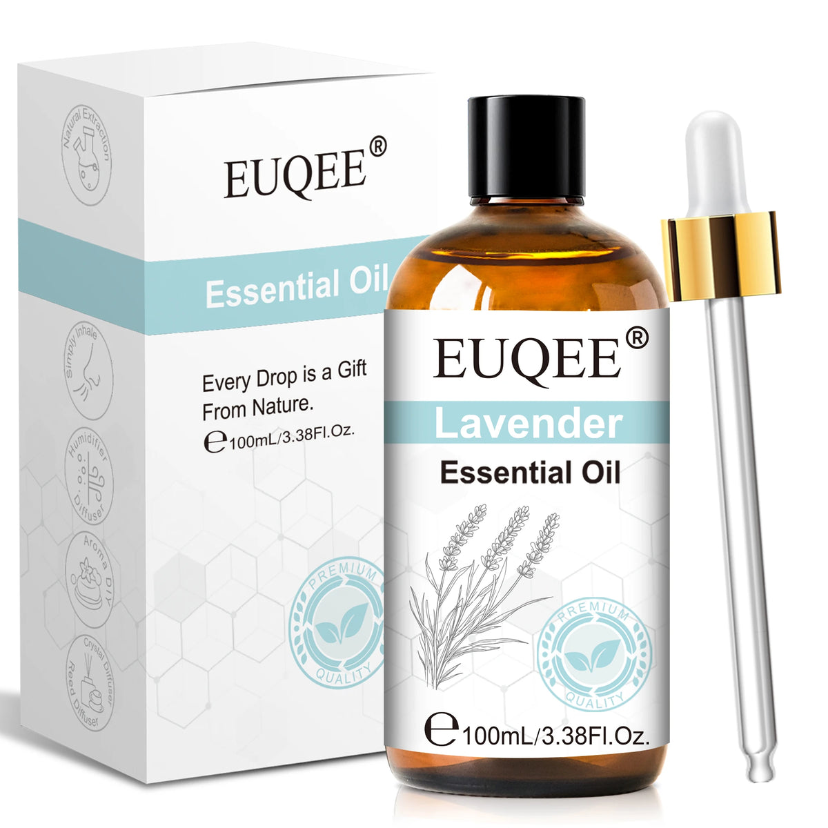 EUQEE Premium Essential Oils For Aromatherapy And Diffuser