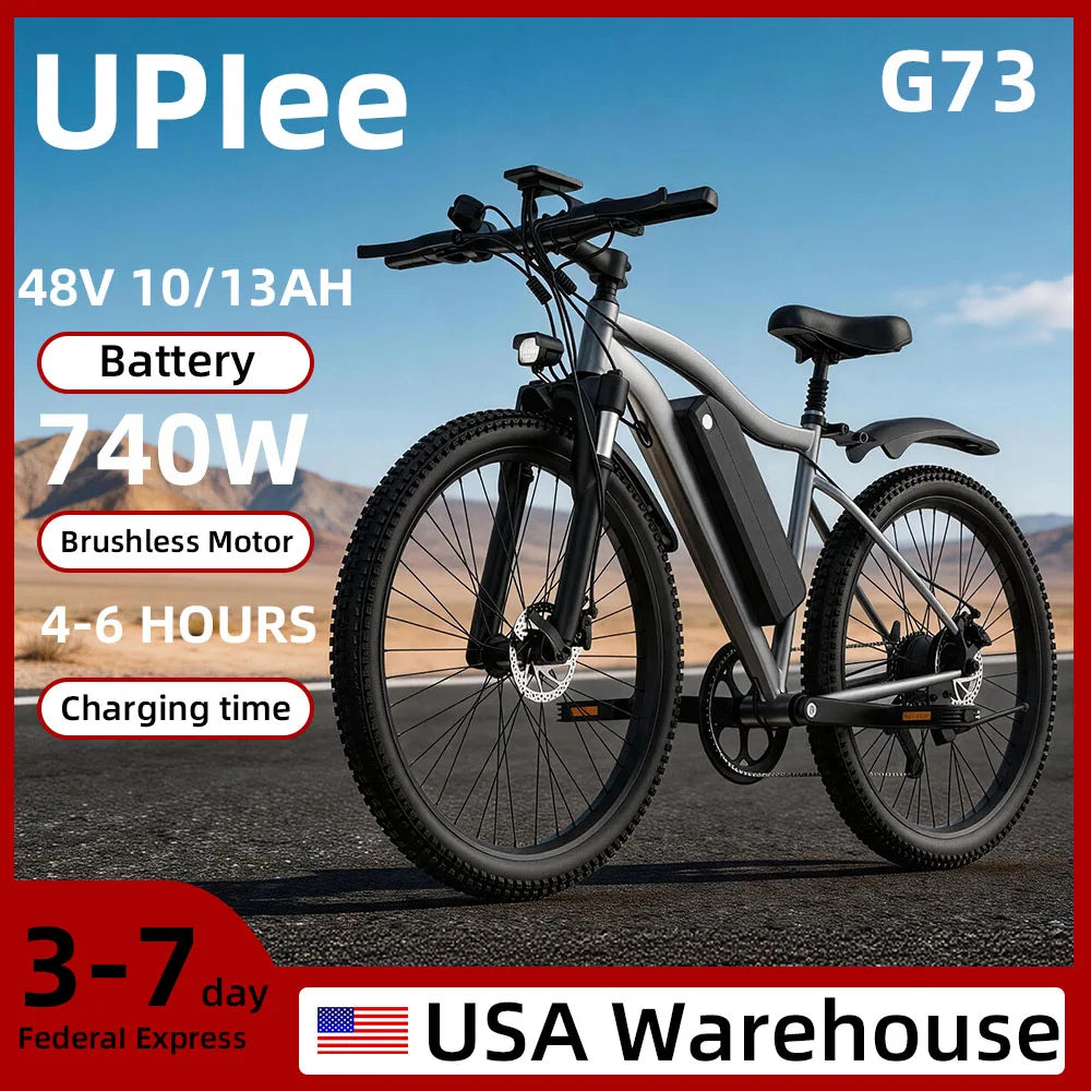 Uplee 48V 500W Electric Commuter Bike With Dual Brakes