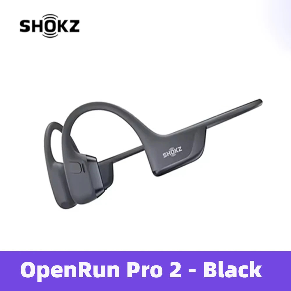 Shokz OpenRun Pro Wireless Sports Earphones Featuring Noise Cancelling Mic