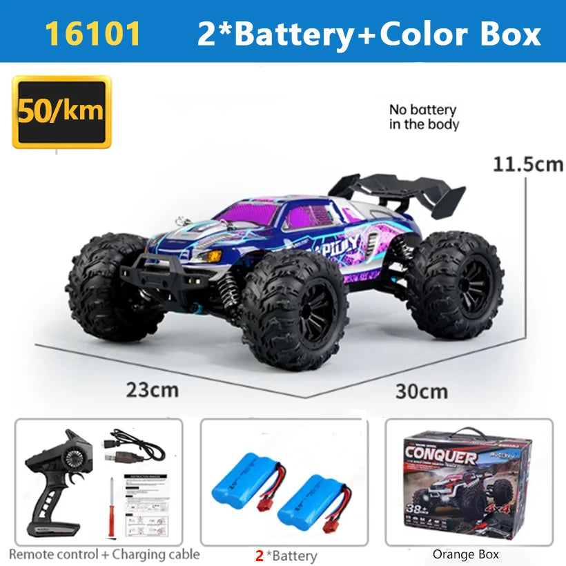 Brushless 4WD Remote Control Racing Car With High Speed Performance