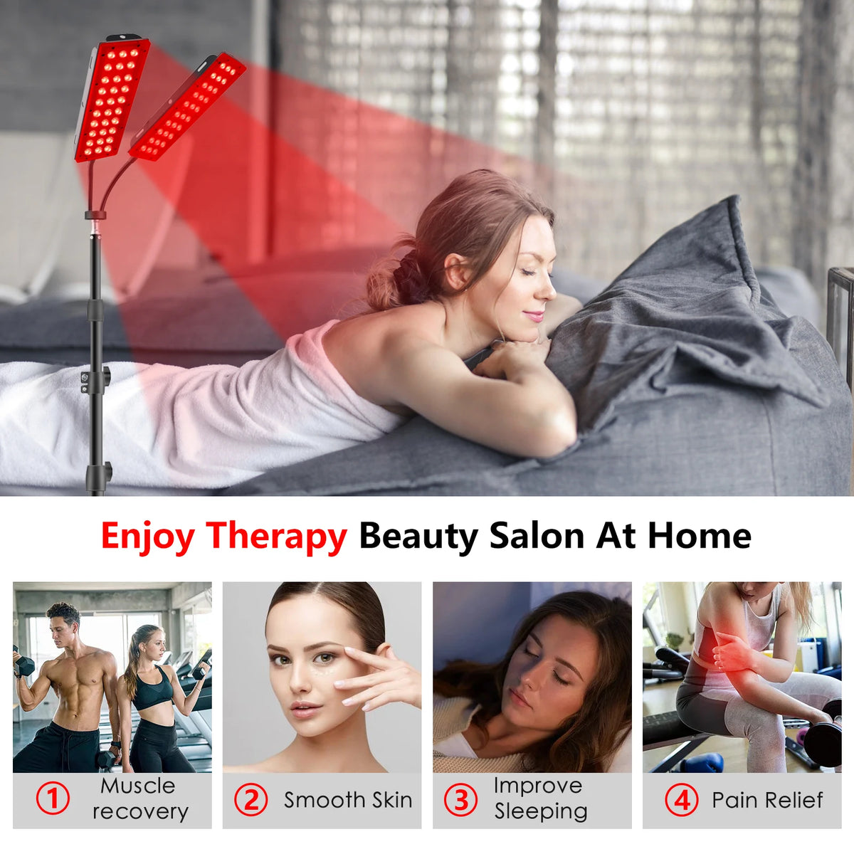 Astarexin Red Light Therapy Panel For Pain Relief Treatment