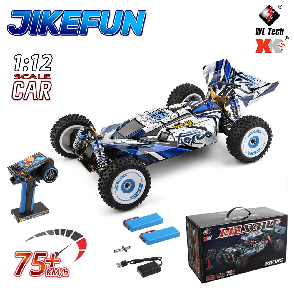 Wltoys 124017 4Wd Brushless Rc Dirt Bike Remote Control Vehicle