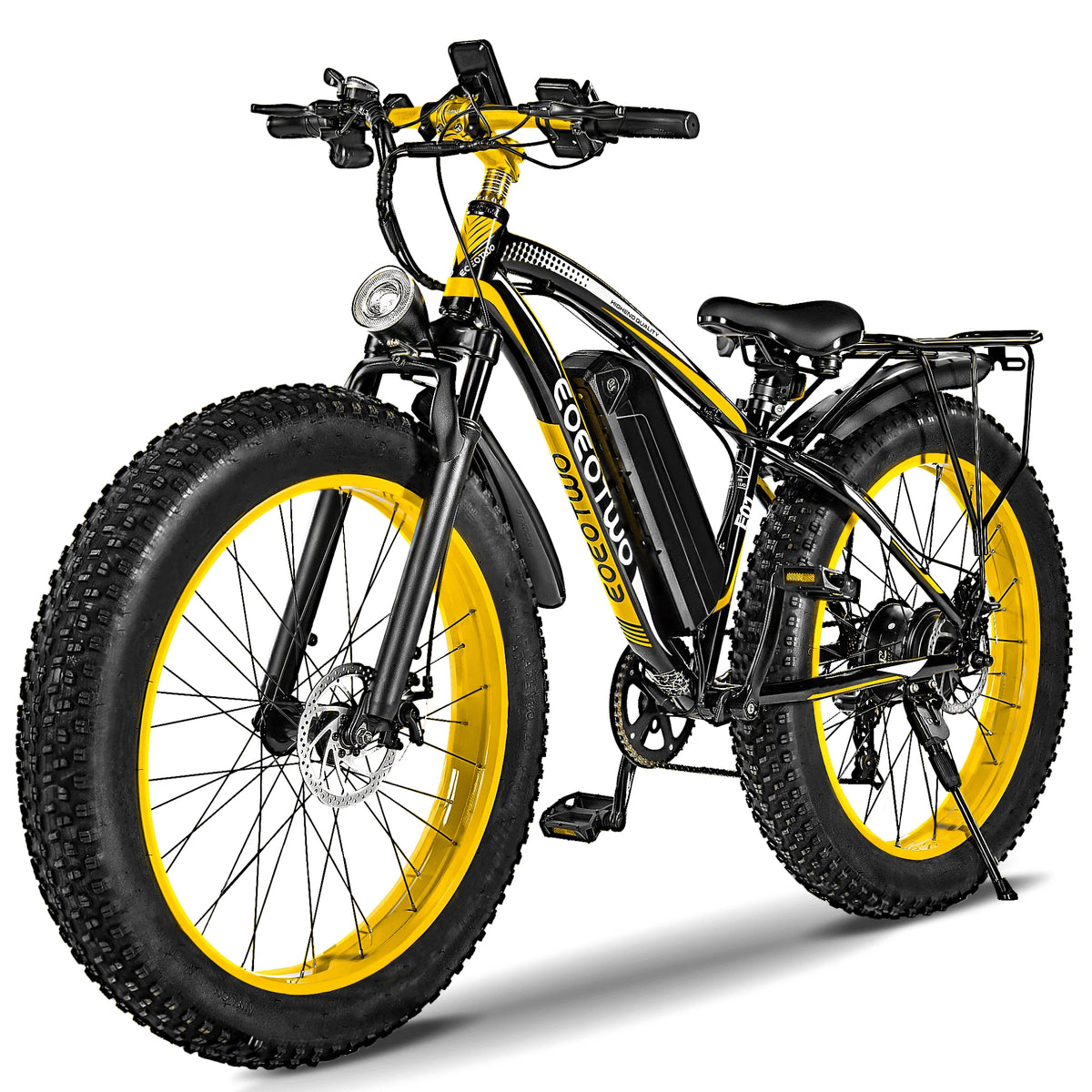 EOEOTWO 48V Fat Tire Electric Bike With Removable Battery