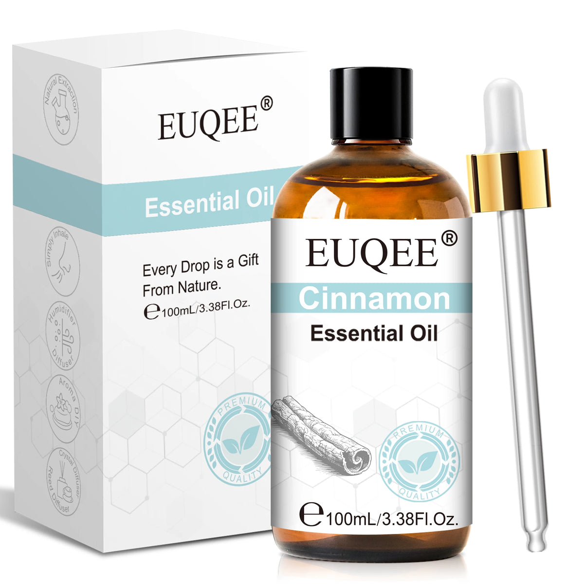 EUQEE Premium Essential Oils For Aromatherapy And Diffuser