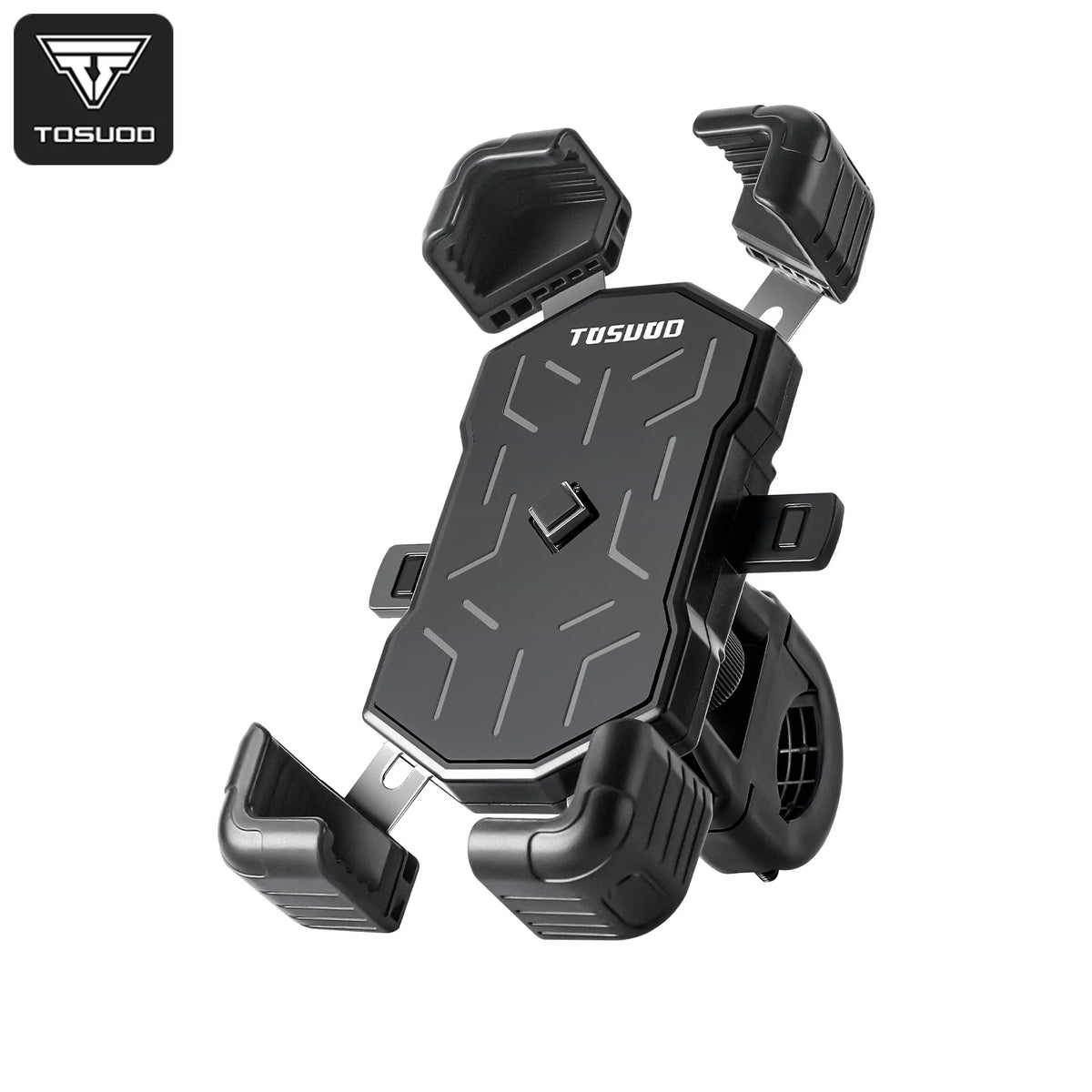 TOSUOD Automatic Locking Bicycle Handlebar Phone Mount