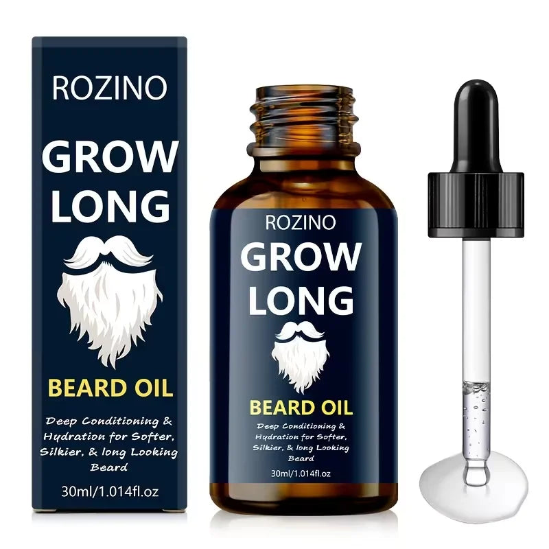 Rozino Moisturizing Beard Oil Infused With Jojoba And Glycerin