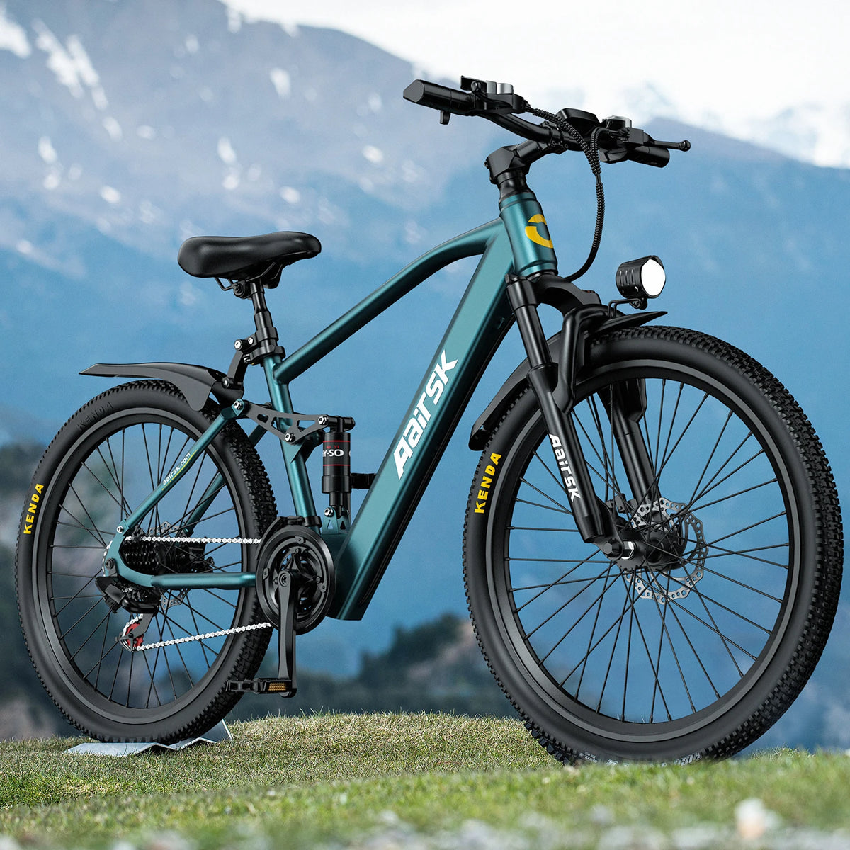 Eoeotwo Full Suspension Electric Mountain Bike For Adults