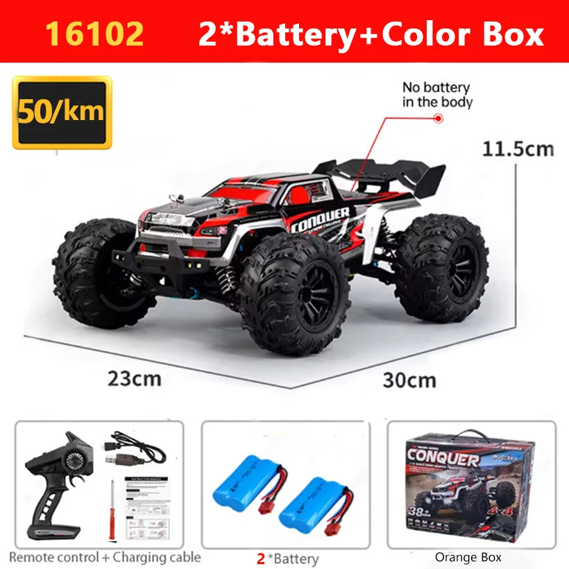 Brushless 4WD Remote Control Racing Car With High Speed Performance