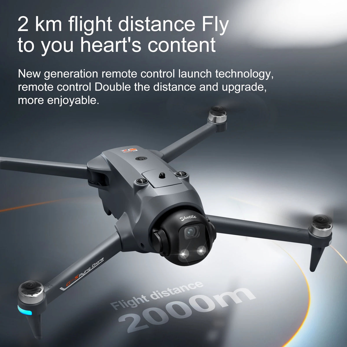 ZNLYRION GPS Foldable Drone With Adjustable Camera And Obstacle Avoidance