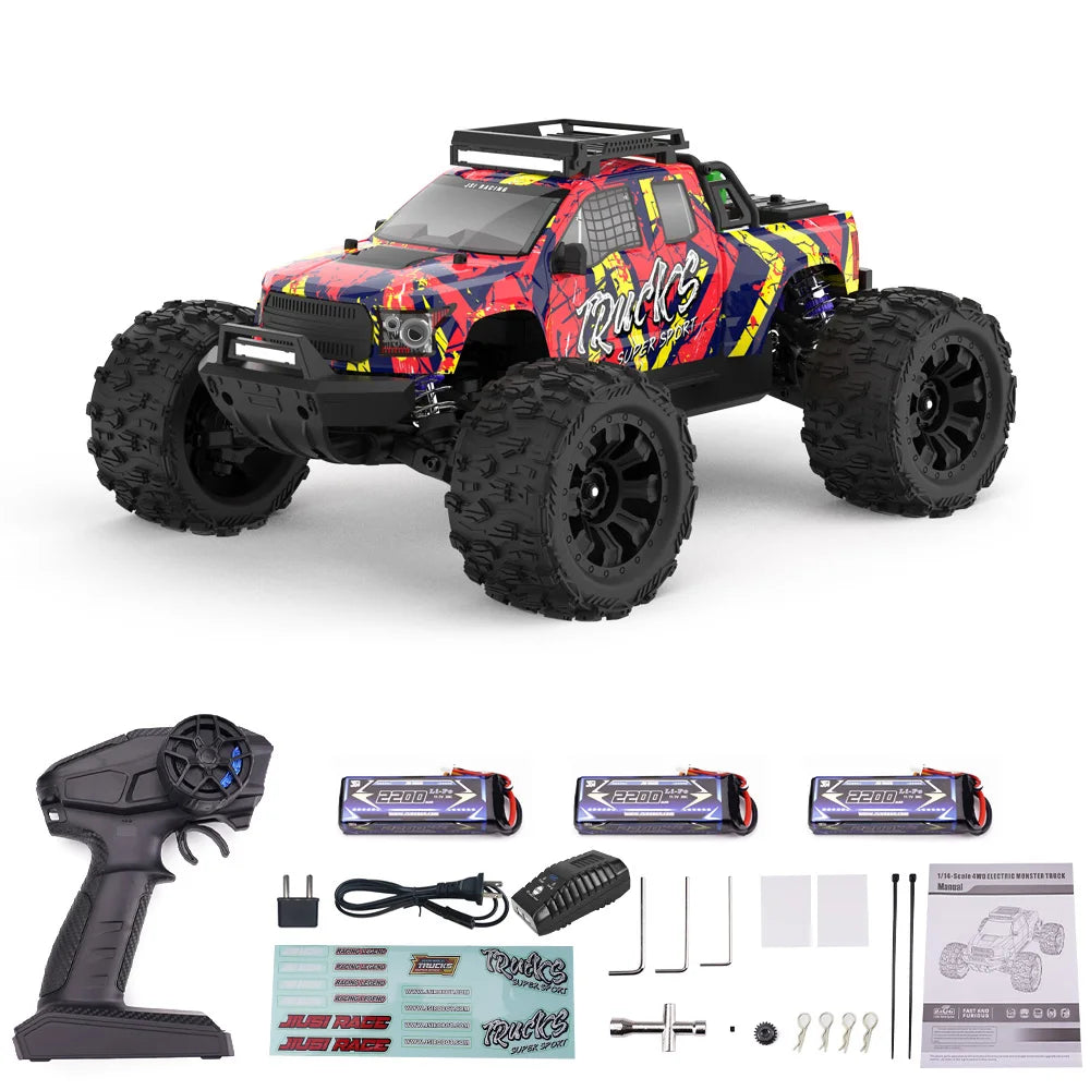 JIUSI PT14R V3 Brushless 4WD Remote Control Racing Car