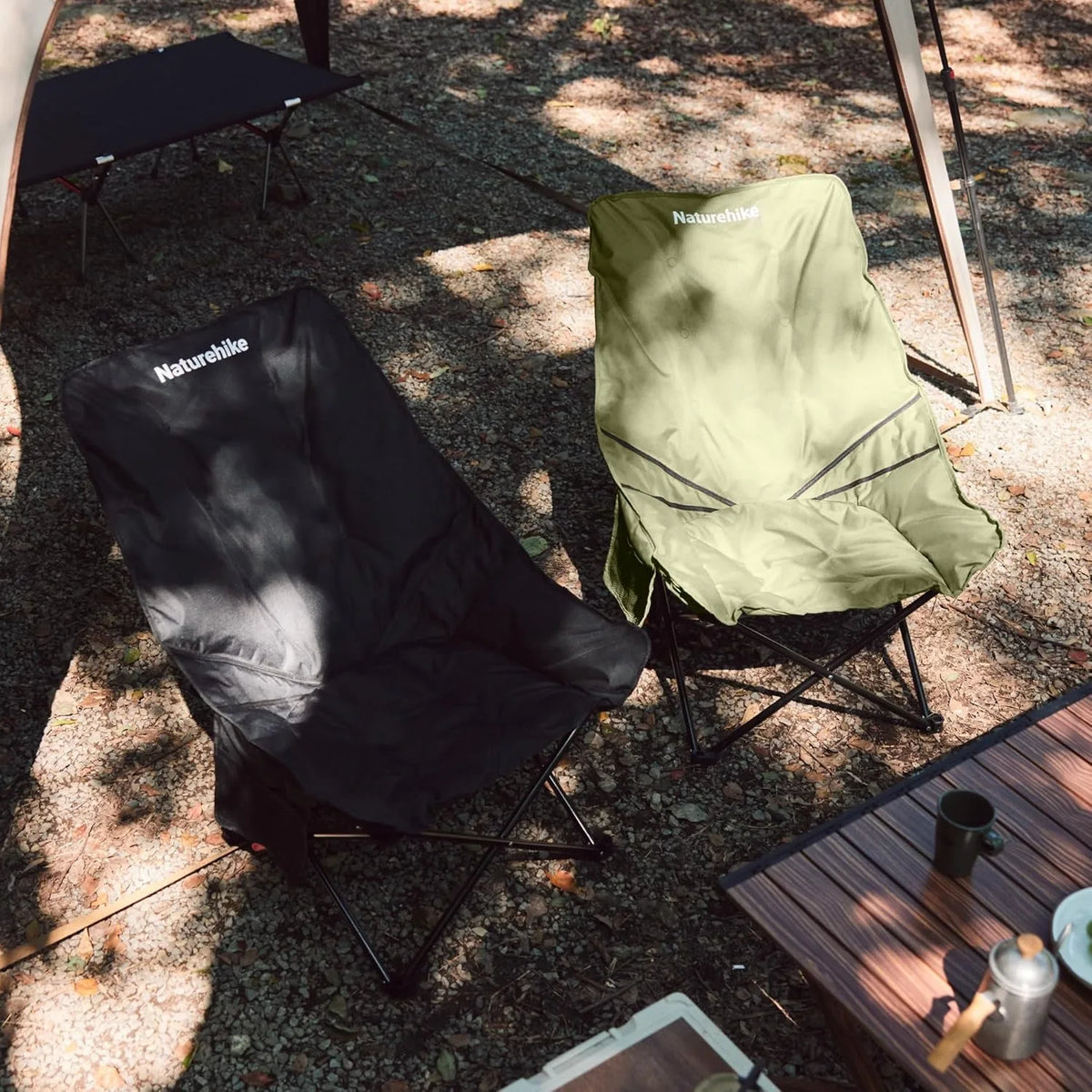 Naturehike Adjustable Outdoor Folding Camping Moon Chair Portable