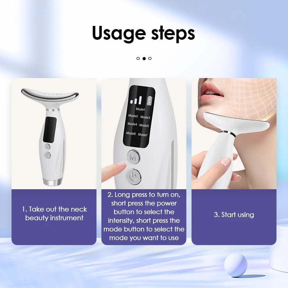 Hailicare Led Face Lifting Machine With Vibration Massage