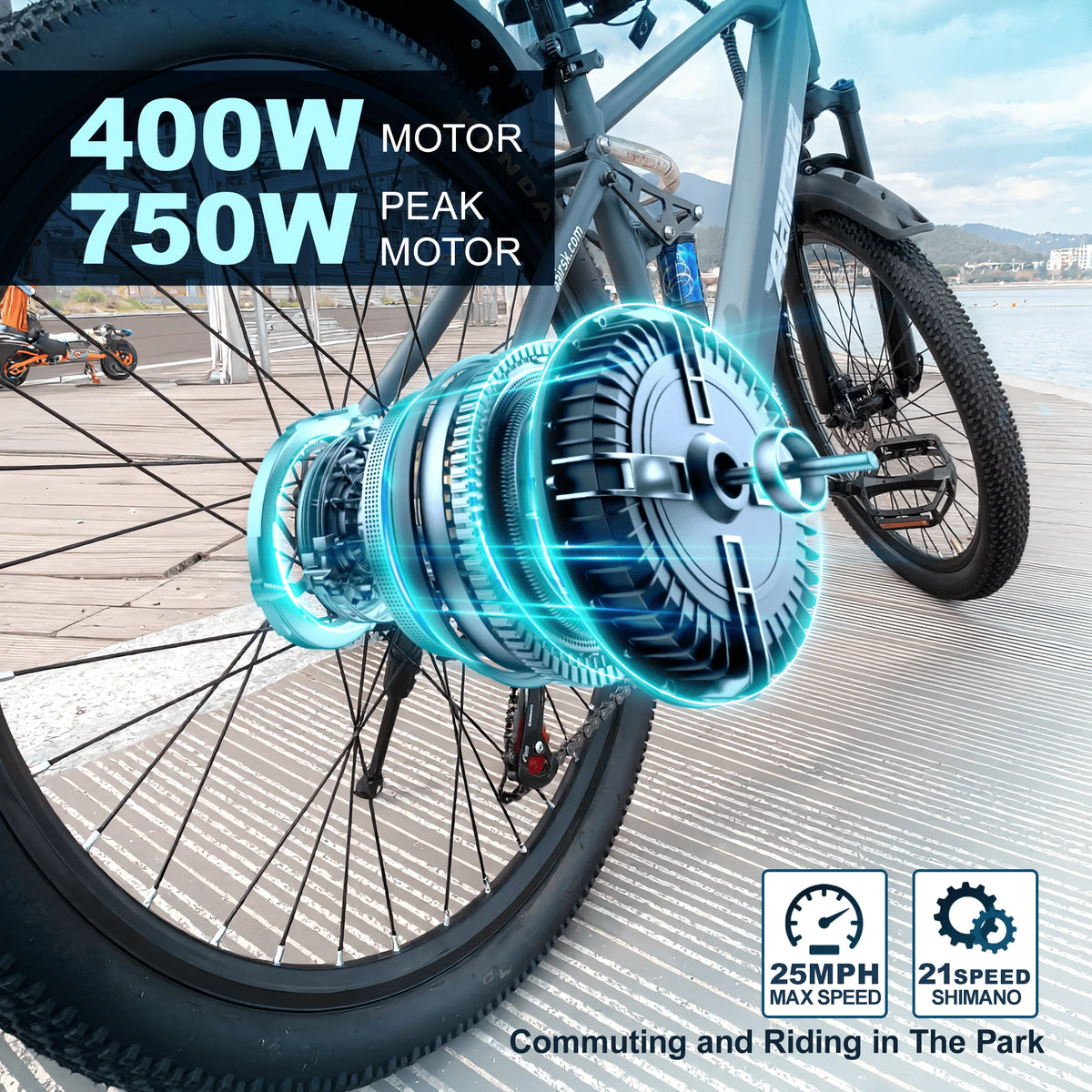 Eoeotwo Full Suspension Electric Mountain Bike For Adults