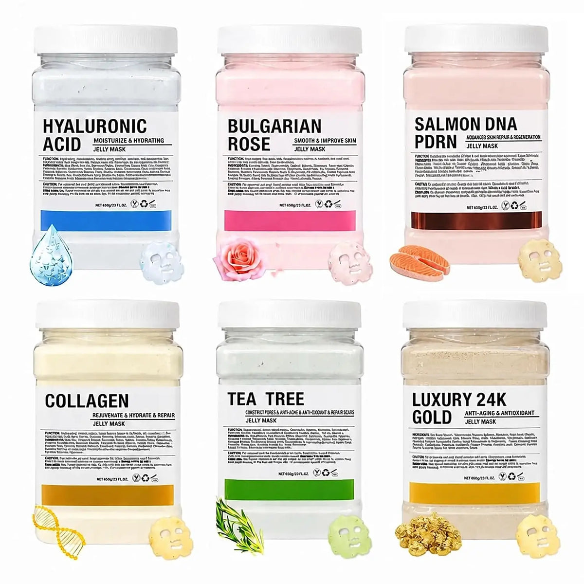 YMEYFAN Jelly Mask Powder For Rejuvenating Facial Skin Care