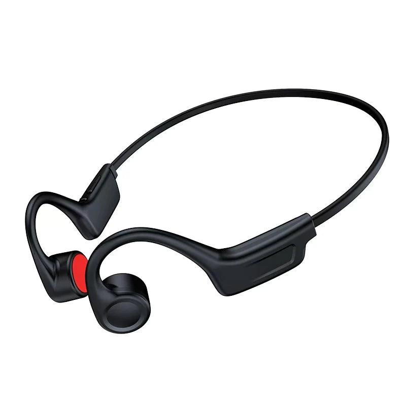Open Ear Bone Conduction Bluetooth Headphones With Mic For Sports