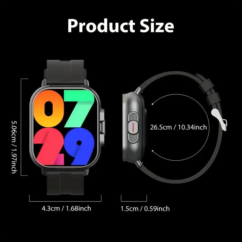 ERUN Smartwatch Features Fitness Tracking And Bluetooth Calling