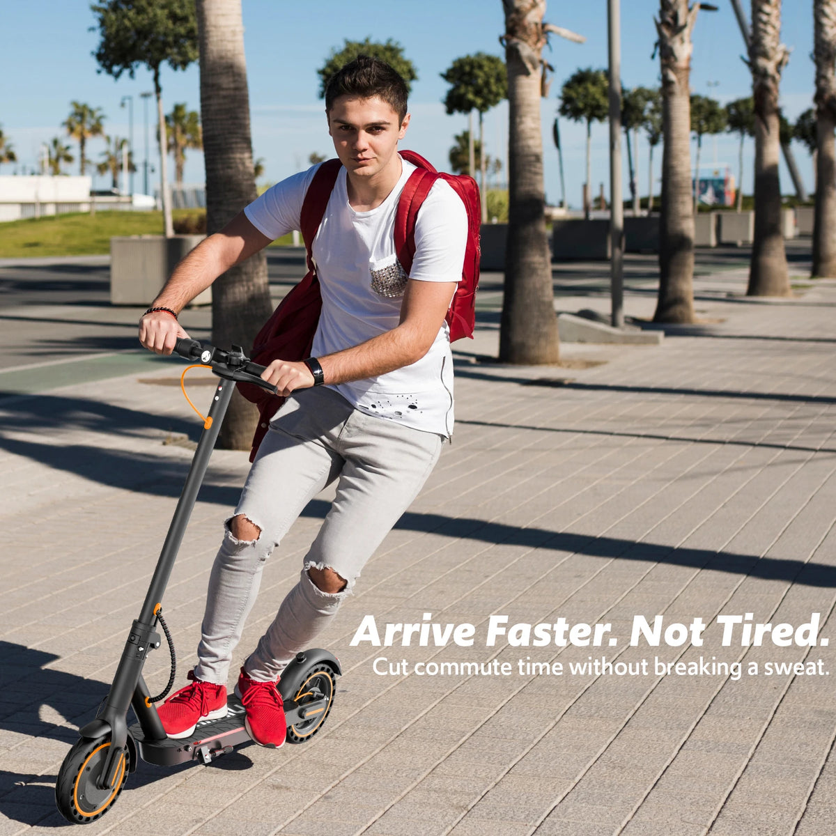 Osboo Foldable Electric Scooter For Adults With App Control