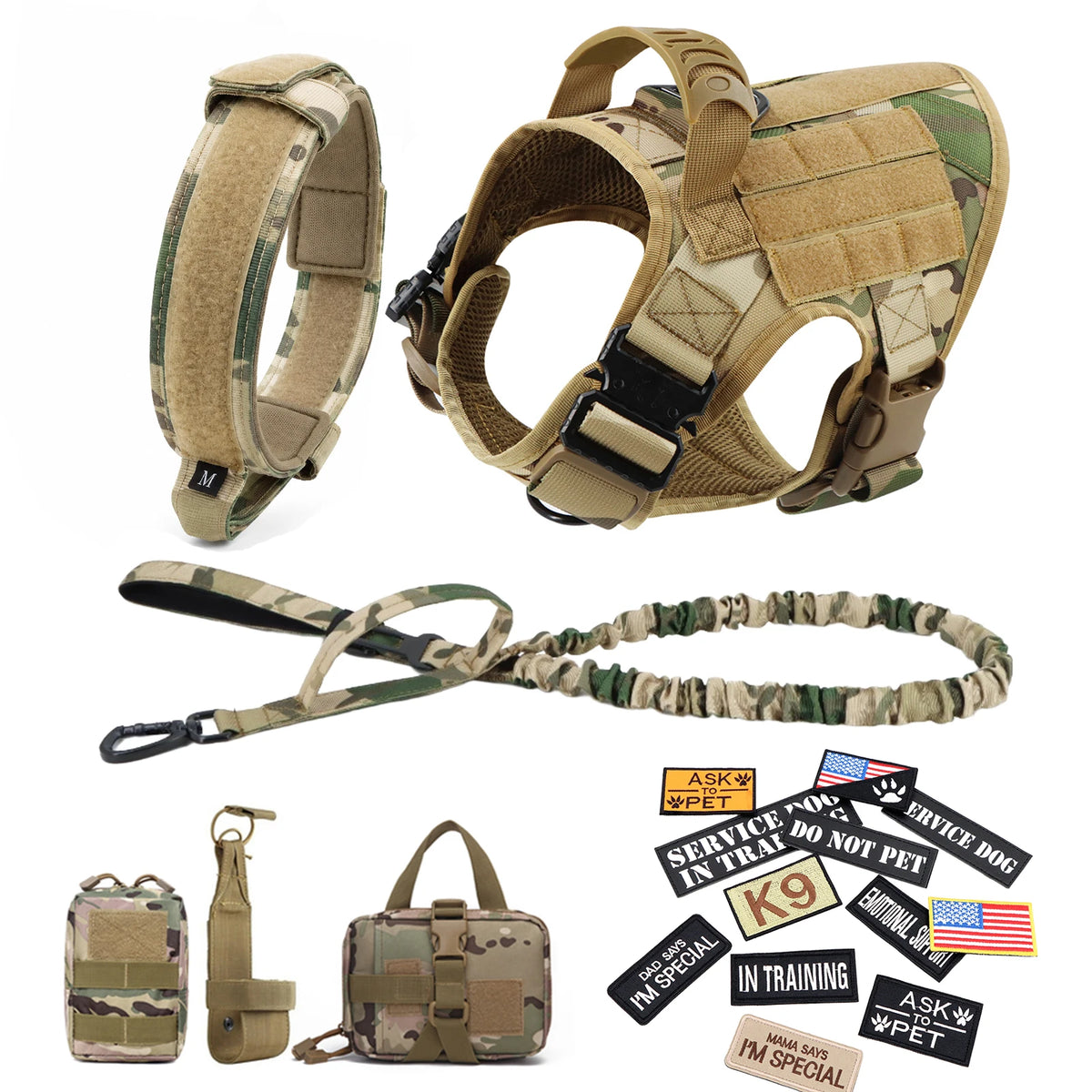 Petravel Tactical Vest Harness With Quick Release Buckle