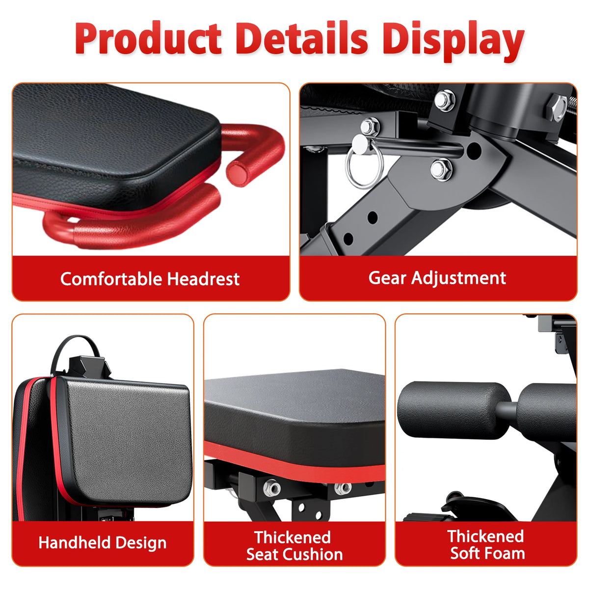 Multi Functional Foldable Dumbbell Bench For Full Body Training