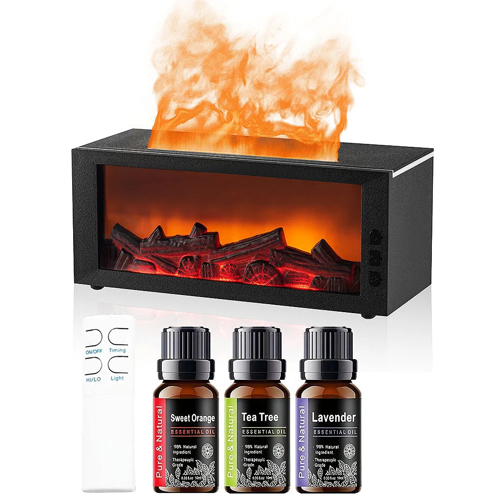 Electric Fireplace Essential Oil Diffuser For Living Room
