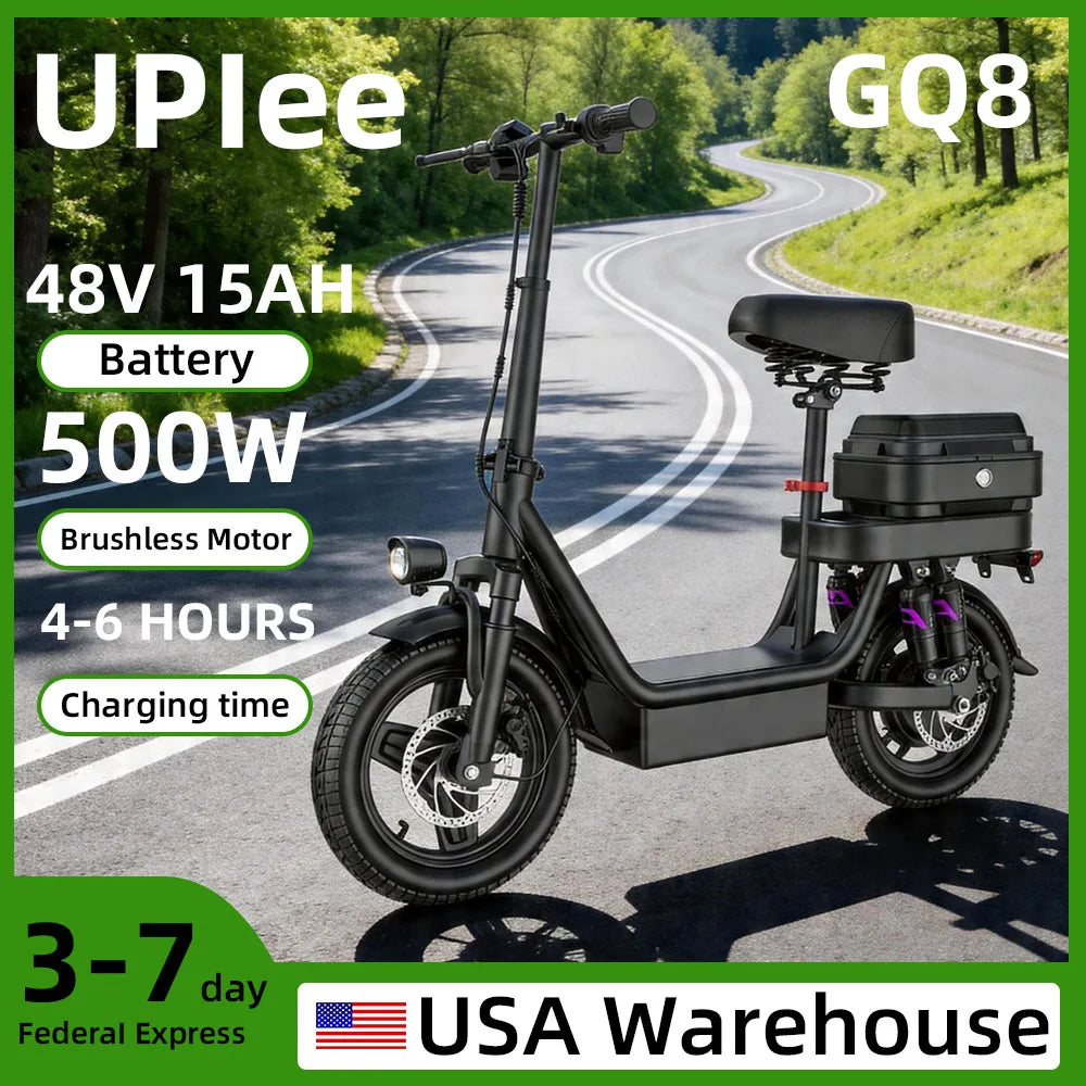 Uplee GQ8 Electric Bike Foldable City Commuter Scooter