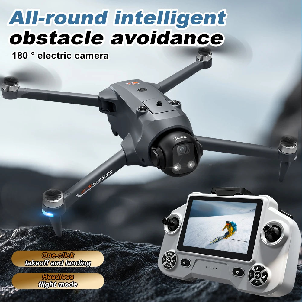 ZNLYRION GPS Foldable Drone With Adjustable Camera And Obstacle Avoidance