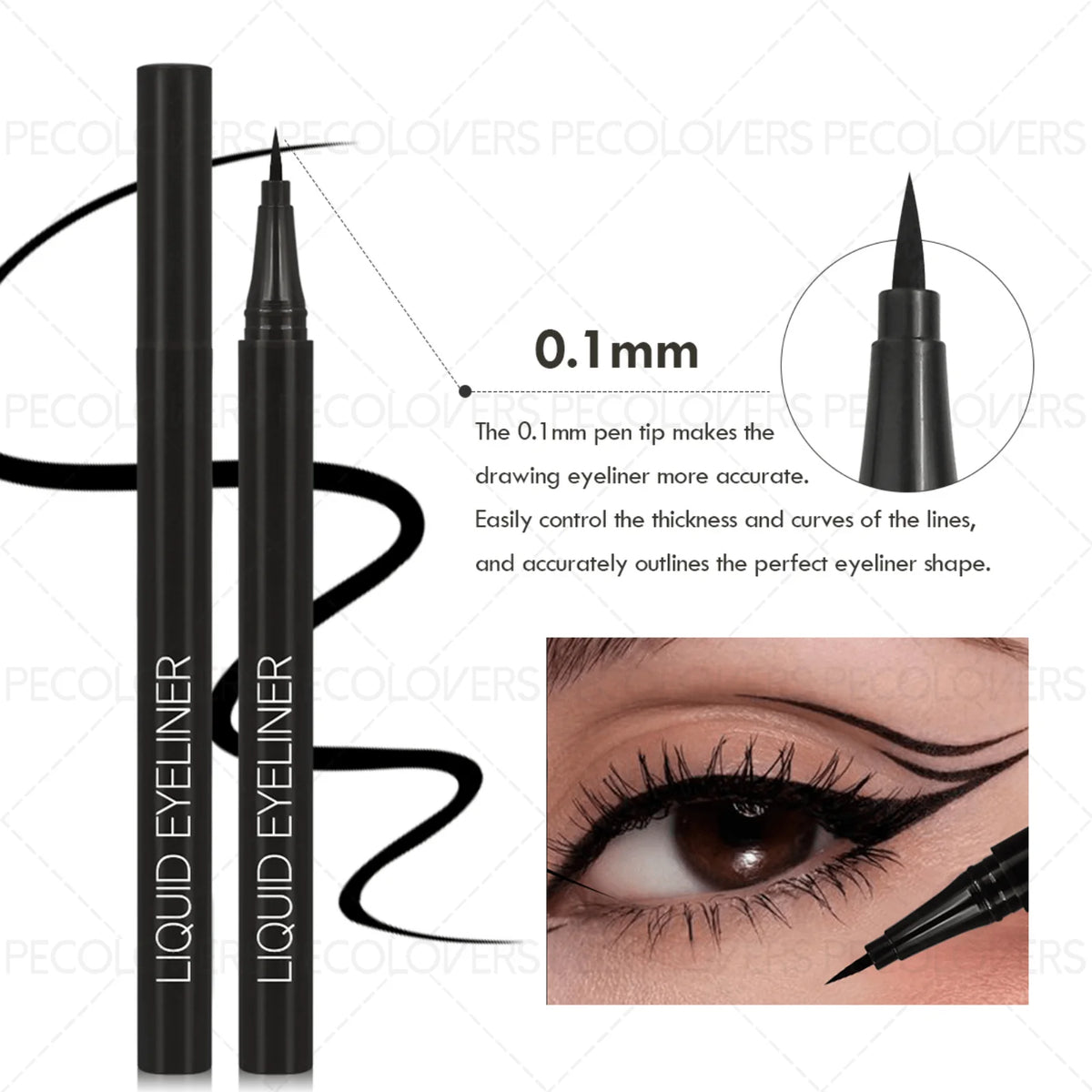 Complete Eye And Brow Makeup Set With Palette And Brushes