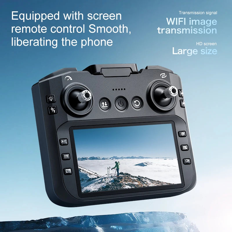 K21MAX FPV Drone With Display Controller And Auto Return