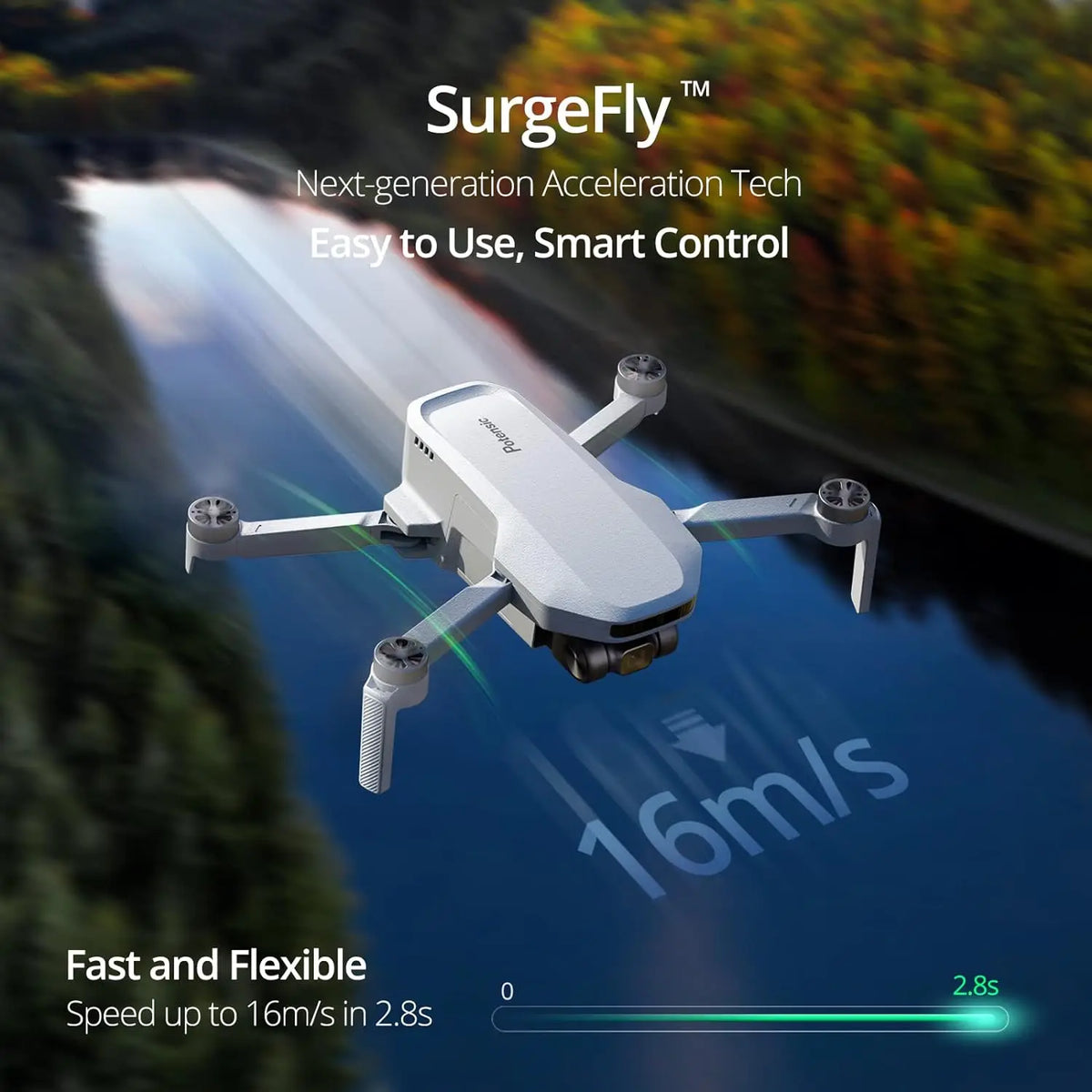 Potensic Atom Se Drone Featuring Gps Navigation And Auto Return