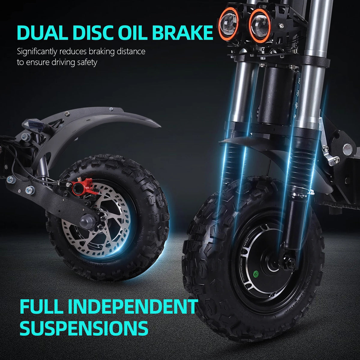 Freeboy J30max High Performance Dual Motor Electric Scooter For Adults