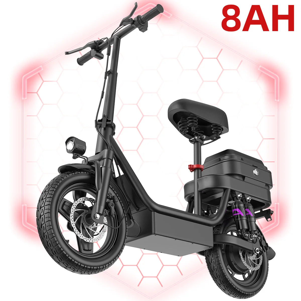UPlee GQ8 500W Electric Bike Folding Fat Tire Adult Ebike
