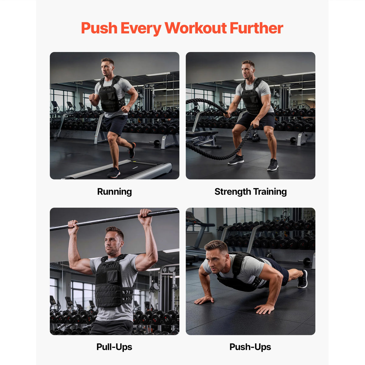 SucceBuy Curved Steel Weight Vest Plates for Fitness Training