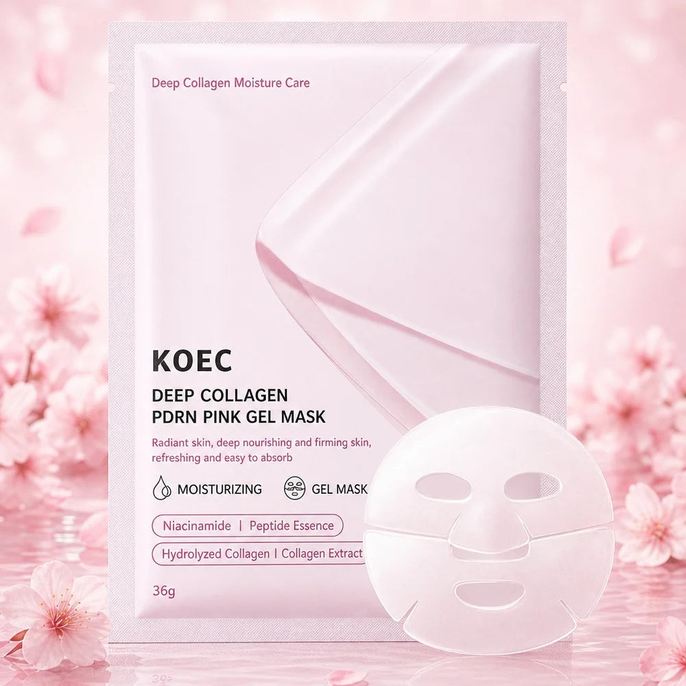 Moisturizing Collagen Gel Face Mask For Anti Aging And Hydration