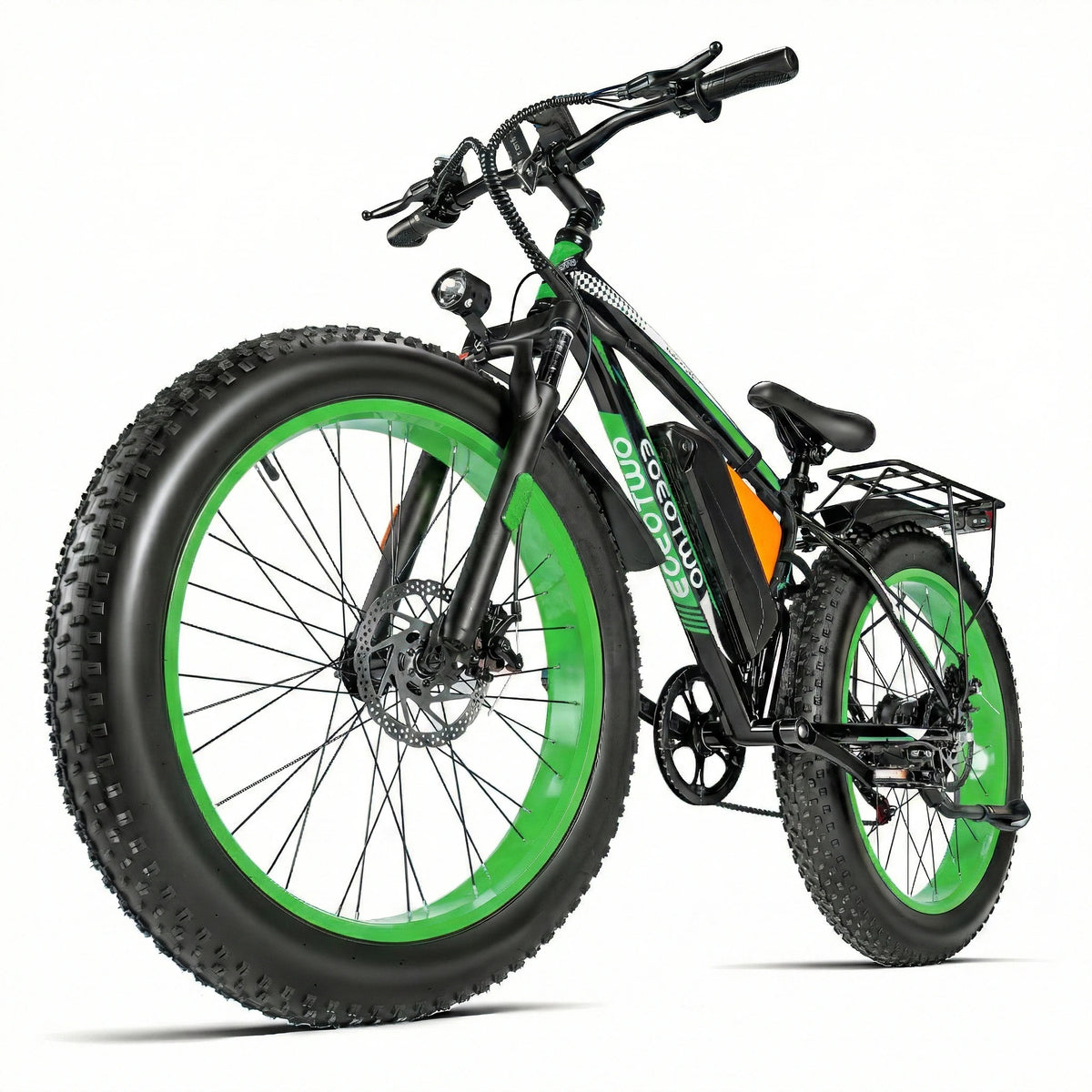 Adults 1000W Fat Tire Electric Bike With 48V Rechargeable Battery