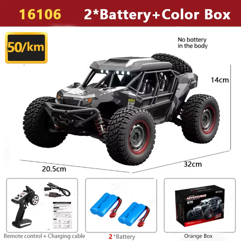 Brushless 4WD Remote Control Racing Car With High Speed Performance