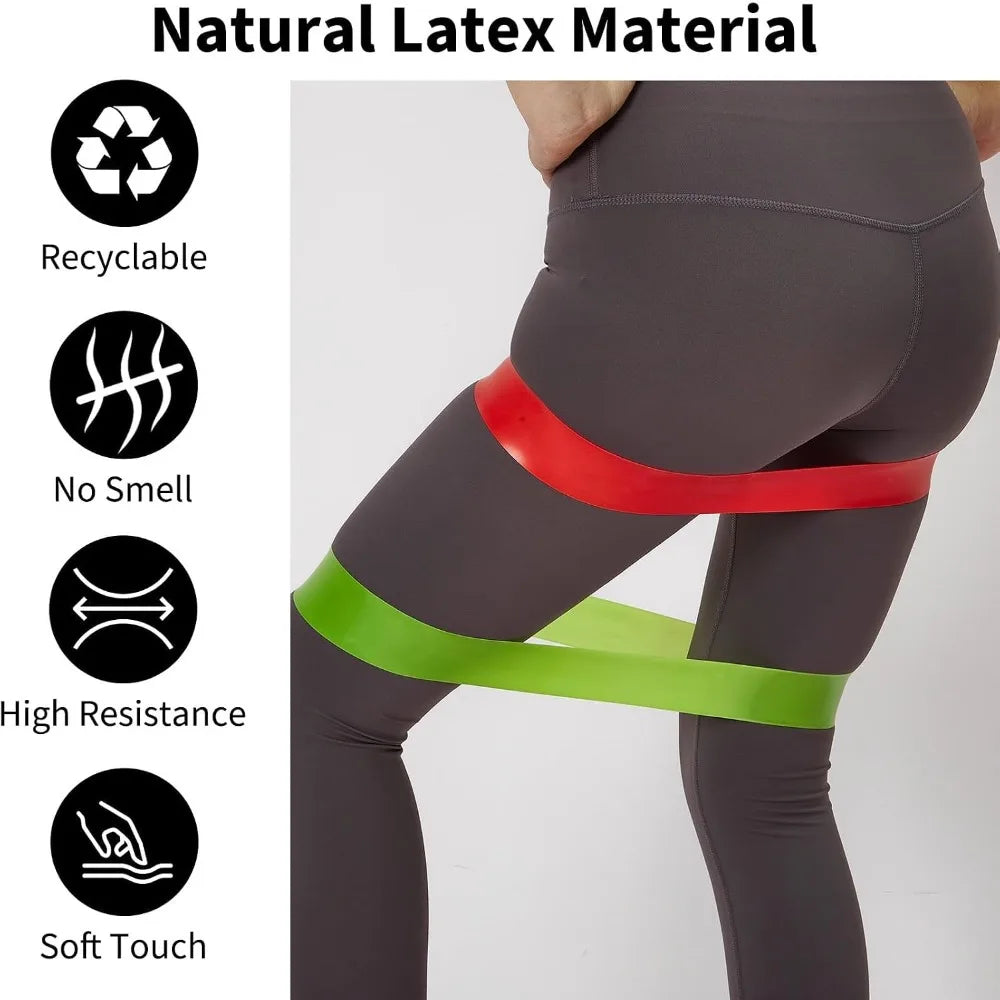 TPE Resistance Bands Fitness Set For Strength And Muscle Training