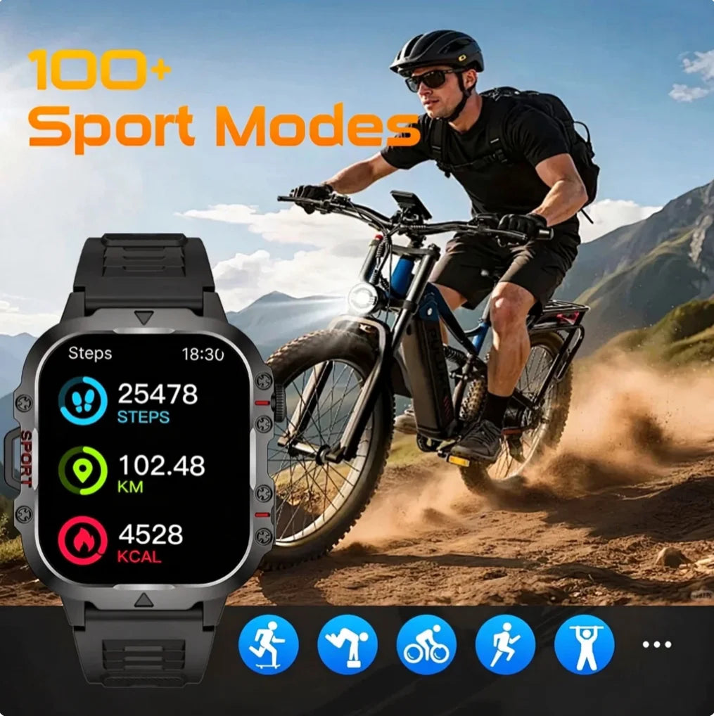 Erun Bluetooth Smart Watch With Calling And Sports Fitness Tracker