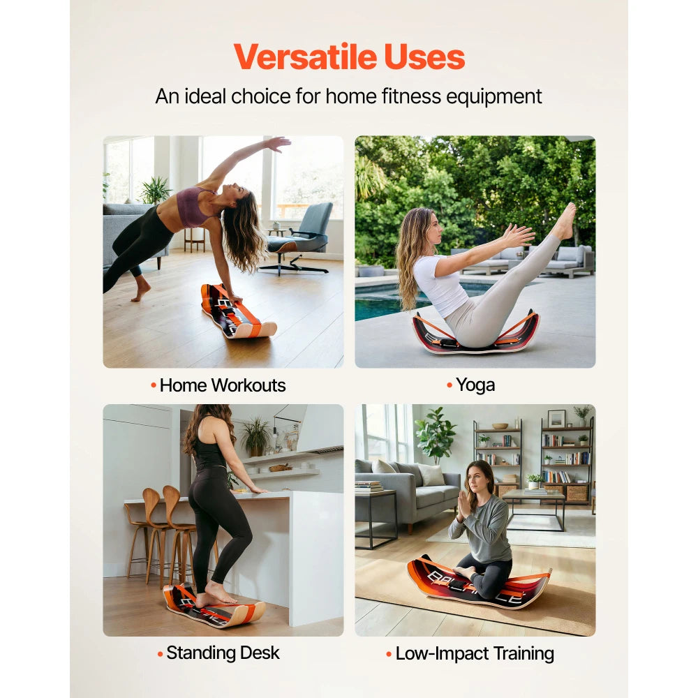 Premium Balance Board Trainer For Core Strength And Stability