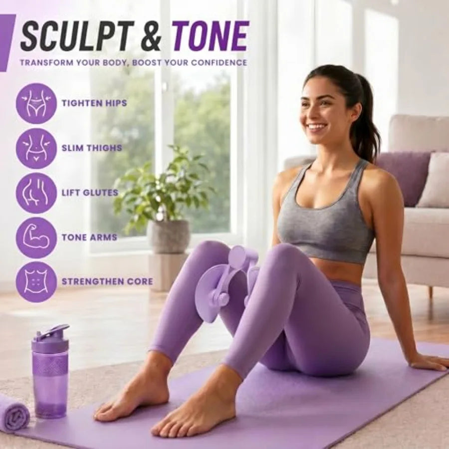 Inner Thigh And Pelvic Floor Trainer With Hand Gripper